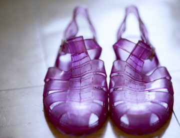 Photo chaussures en plastique