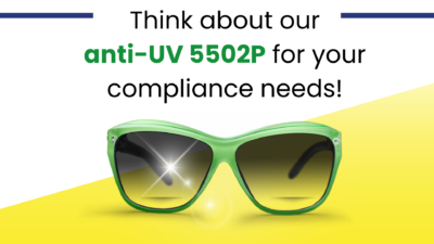 Think about our anti-UV﻿ 5502P for your compliance needs!