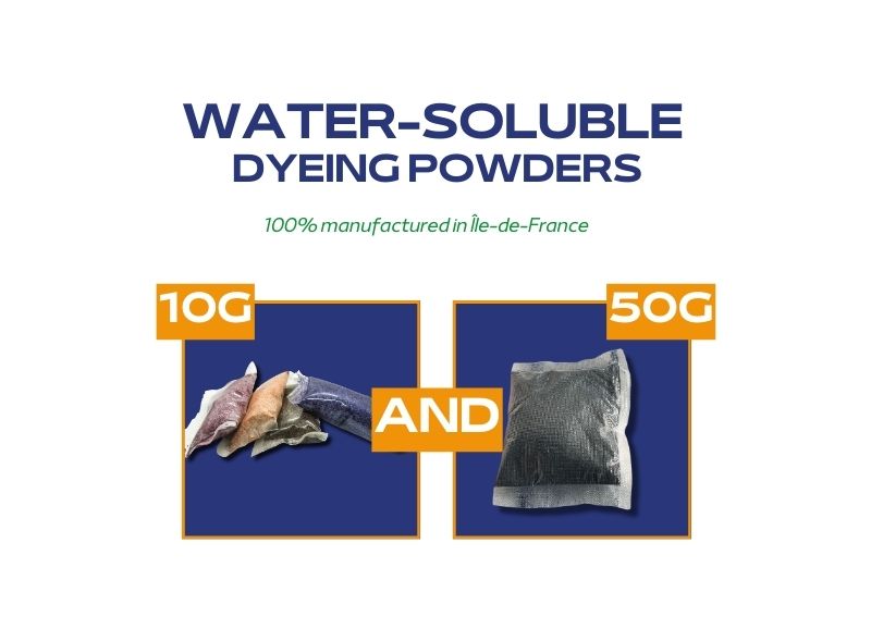 Water-Soluble dyeing Powders