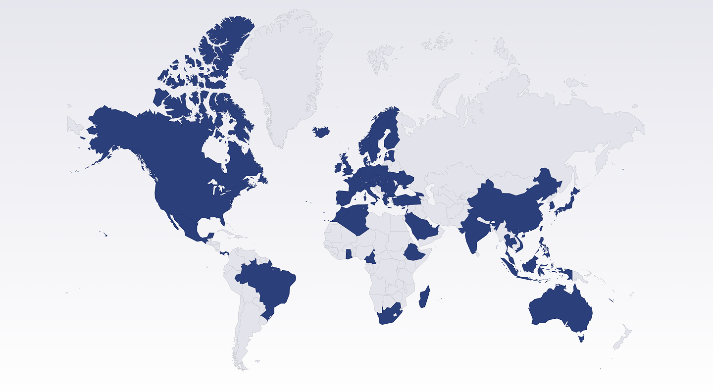 carte de Nos clients