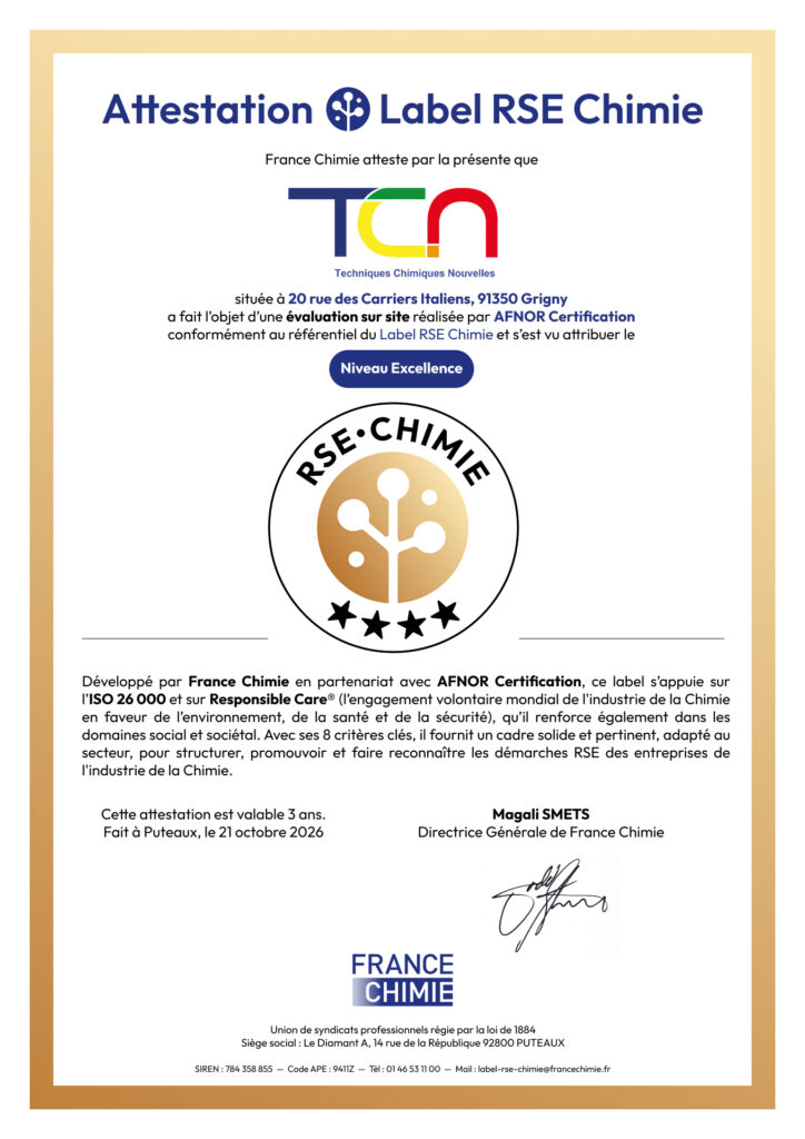 attestation Label RSE Chimie_TCN_FR